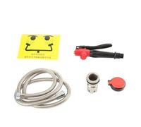 EVTSCAN Station de Lavage oculaire montée sur Robinet pulvérisateur de Lavage oculaire 1 Port avec Interface DN15 pour Usine de Laboratoire