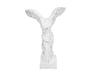 EVTSCAN Statue de la Victoire ailée de Samothrace - Déesse Grecque Romaine en résine Classique Victoria Figurine Home Decor Sculpture(Une)