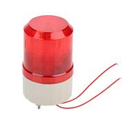 EVTSCAN Stroboscope Clignotant, Balise d'avertissement à LED, voyants d'avertissement à LED Rouges 220V Système d'alarme acousto-Optique Lumière rotative Stroboscope à LED d'urgence 8815cm