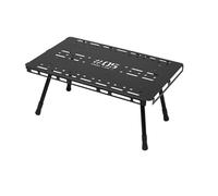 EVTSCAN Table Pliante en Aluminium Multifonctionnel Portable pour Camping en Plein air. (L)
