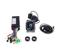 EVTSCAN Vélo électrique Moteur Contrôleur Kit Durable en Alliage D'aluminium ABS Léger 22A Contrôleur 130X Pouce D'accélérateur Ensemble pour Cyclisme