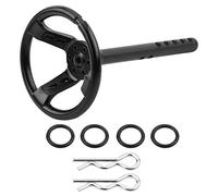 EVTSCAN Volant de voiture télécommandé, 1 volant universel agréable pour échelle 1/10 RC Crawler Accessoires de simulation de voiture RC Part Accessoire