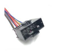 EVURU 10Pin Auto Connecteur Électronique Fil Harnais Siège Chauffage Mâle Femelle Prise Prise Compatible avec 7L0972762 8E0972710 avec Câble (Color : 10P Male, Size : 1Pc with 15cm Wire)