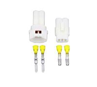 Connecteur de fil électrique imperméable à 2 broches DJ7021-2-11/21 Connecteur d'automobile masculin et féminin 2P (Size : 10 Sets)