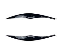 EVURU Sourcils de Phare, Fit for BMW Série 3 E90 E91 ABS Brillant Voiture Evil Phare Sourcils Paupière Corps Kit 316 318 320 325 330 2005-2012 Berline Touring (Size : Gloss Black)