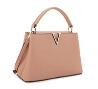 EVVE Petit sac cartable classique avec poignée supérieure pour femme - Sac à main tendance avec bandoulière