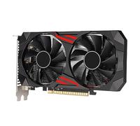 Evvmnaks Carte Graphique GTX1050Ti GTX1050Ti 4 Go GDDR5 6 Broches 1291 MHz 128 Bits PCI-E X16 3.0 DVI + HD + DP Carte Vidéo Double Ventilateur
