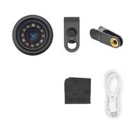 Evvmnaks Microscope Dermatoscope Portable Plein Cadre 10X Microscope D'Équipement pour Microscope Dermatologue Dermatologue