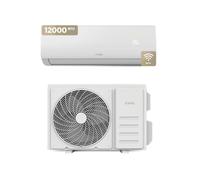 EVVO Climatiseur Split Clima Refroidissement et Chauffage, Connectivité WIFI, Moteur Inverter, Pompe à Chaleur Déshumidificateur, R32 (12 000 BTU)