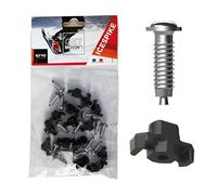 EVVO kit Accessoire Crampon Icespikes Made in France pour Raquettes à Neige, 14 Pointes carbure, pour la EVVO Snowshoe Toree et la EVVO Snowshoe Originale,