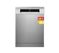 EVVO Lave-vaisselle D3X, 14 couverts, 8 programmes, Inox, Largeur 600 mm