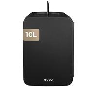 EVVO Mini réfrigérateur F10 (noir) 10L pour cosmétiques et maquillage - Mini réfrigérateur portable pour crèmes, beauté et soin de la peau | Mini réfrigérateur silencieux | Fonction de refroidissement