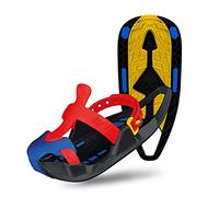 EVVO SHOSHIBAA, Raquette Neige pour Enfant, Fixations Réglables, Crampons Souples, pour Enfant, Tout Terrain, Randonnée Neige