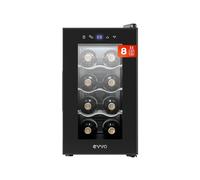 EVVO VT8 Refroidisseur de vin thermoélectrique 8-18ºC très silencieux 35dB écran tactile 8 bouteilles