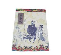 EVWGNPQRV Affiches de poésie Sutra de coeur de calligraphie Cahier de calligraphie chinoise, écritures bouddhistes manuscrites, stylo rigide