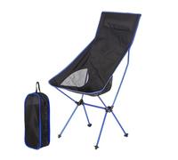 EVWGNPQRV Chaise de Camping Pliable et Portable, Chaise Pliante Camping pêche extérieur Multicolore(Big Blue)