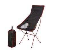 EVWGNPQRV Chaise de Camping Pliable et Portable, Chaise Pliante Camping pêche extérieur Multicolore(Big Red)
