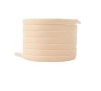 EVWGNPQRV Lacets, Lacets élastiques multicolores 120 cm for baskets, bottes, chaussures de course, une paire(Beige)