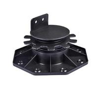 EVWGNPQRV Pied de terrasse, Decking Pedestal Riser Bearing Support Adjustable 18-60mm Black 1/5/10 pcs(30-60mm,10pcs)
