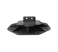 EVWGNPQRV Pied de terrasse, Height Adjustable Decking Pedestal Bearing for Aluminium Wood Black 18-220mm(18-30mm)