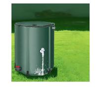 EVWGNPQRV Réservoir de récupération d'eau de Pluie, Baril de Collecte d'eau Pluie Pliable Portable 50L-1350L(750L)