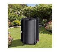 EVWGNPQRV Réservoir de récupération d'eau de Pluie, Baril de Pluie Pliable for Jardin Noir et Vert Capacités Multiples(Noir,50L)
