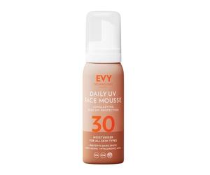 EVY Crème de Jour en Mousse avec Protection UV SPF 30 - dernière technologie anti-âge, hydratante, sans parfum, vegan