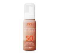 EVY Crème de Jour en Mousse avec Protection UV SPF 50 - dernière technologie anti-âge, hydratante, sans parfum, vegan