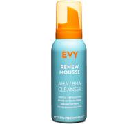 EVY Mousse Nettoyante Quotidienne - 100 ml - Apaise et hydrate - Exfoliation douce AHA/BHA - Réduit les ridules et les rides - Sans conservateurs, alcool et parfum
