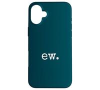 Ew. Beurk. Dégueulasse. Expression de dégoût Coque pour iPhone 16 Plus