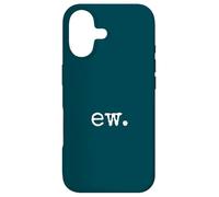 Ew. Beurk. Dégueulasse. Expression de dégoût Coque pour iPhone 17