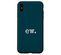 Ew. Beurk. Dégueulasse. Expression de dégoût Coque pour iPhone XS Max