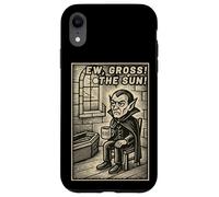 Ew, grossier ! The Sun Funny Vampire Introvert Coffee Lovers Coque pour iPhone XR