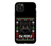Ew People Pull de Noël Moche pour Amoureux des Chats Coque pour iPhone 11 Pro Max