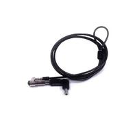 Ewent Câble antivol pour ordinateur portable EW1239 – Clé NanoSaver, acier carbone, Noir 1,8 m