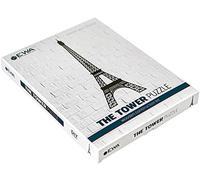 EWA Eco-Wood-Art - La Tour - Puzzle Mural en Bois - Puzzle pour Adultes et Adolescents - Assemblage sans Colle - 47 pièces