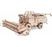 EWA Eco-Wood-Art - Puzzle 3D en bois pour adolescents et adultes, 14+ - DÉCHIREUR DE CÉRÉALES GH800 - kit de bricolage, à monter soi-même, pas besoin de colle - 864 pièces, Naturel