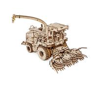 EWA Eco-Wood-Art - Puzzle en Bois 3D pour Adolescents et Adultes, Plus de 14 Ans - Machine à récolter FS80 - Kit de Bricolage à Monter soi-même, Pas de Colle nécessaire - 580 pièces