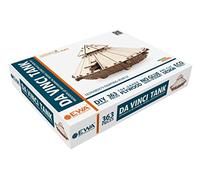 EWA Eco-Wood-Art Tank de Leonardo Da Vinci 3D mécanique en Bois-Puzzle pour Adultes et Adolescents-Assemblage sans colle-278 pièces