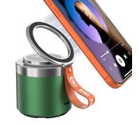EWA Haut-parleur Bluetooth sans fil avec support magnétique sécurisé pour téléphone, son surround HD et base antidérapante | Support magnétique mains libres pour bureau, cuisine, entraînement à