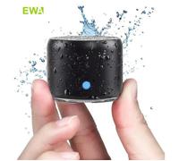 EWA ¿ Mini haut-parleur Bluetooth A106 Pro, avec radiateur de basses personnalisé, étanche IPX7, Super Portable