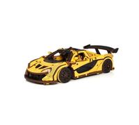 EWA - Puzzle 3D - Voiture de course - Kit de modélisation en bois pour adultes - Avec mécanisme à remonter, roues mobiles et intérieur détaillé - Jouet de voiture en bois - Cadeaux pour adolescents et