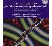 Ewald Strasser Romantic Quintets for Clarinet and String Quartet - Volume 2 (CD)