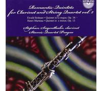 Ewald Strasser Romantic Quintets for Clarinet and String Quartet - Volume 2 (CD)