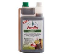 Ewalia Jus de carde | 1000 ml | Complément alimentaire pour chevaux | Peut être utilisé pour la régénération chez les chevaux | Liquide dans un flacon doseur | Cure de jus d'herbes