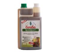 EWALIA Jus de gorge | 1 l | Aliment complémentaire pour chevaux | Avec herbe de thym et cibier