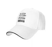 EWASDACCS Casquettes de Baseball Je ne discute Pas J’explique Pourquoi j’AI Raison Texte Espagnol drôle Casquette Hommes Femmes Casquette Casquette Chapeaux de Printemps décontractés