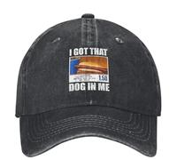 EWASDACCS Décontracté J’AI ce Chien en Moi Casquettes de Baseball Hot-Dogs drôles UnisexS tyle Coton lavé Fun Dog Lover Chapeau de Camionneur Casquette Bonnet Ajustable