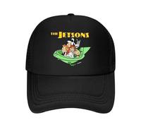 EWASDACCS La Famille Jetsons dans Une Illustration de véhicule futuriste Casquette de Baseball en Maille