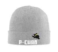 EWASDACCS Ranma 1/2 p-Chan et Bonnet en Tricot Genma pour Hommes Femmes Bonnet de Tricote en Forme de crâne Chaud